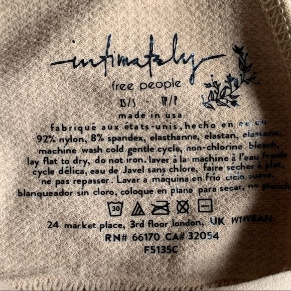 Free people intimately Strappy Back Bra size XS/S - Picture 5 of 6